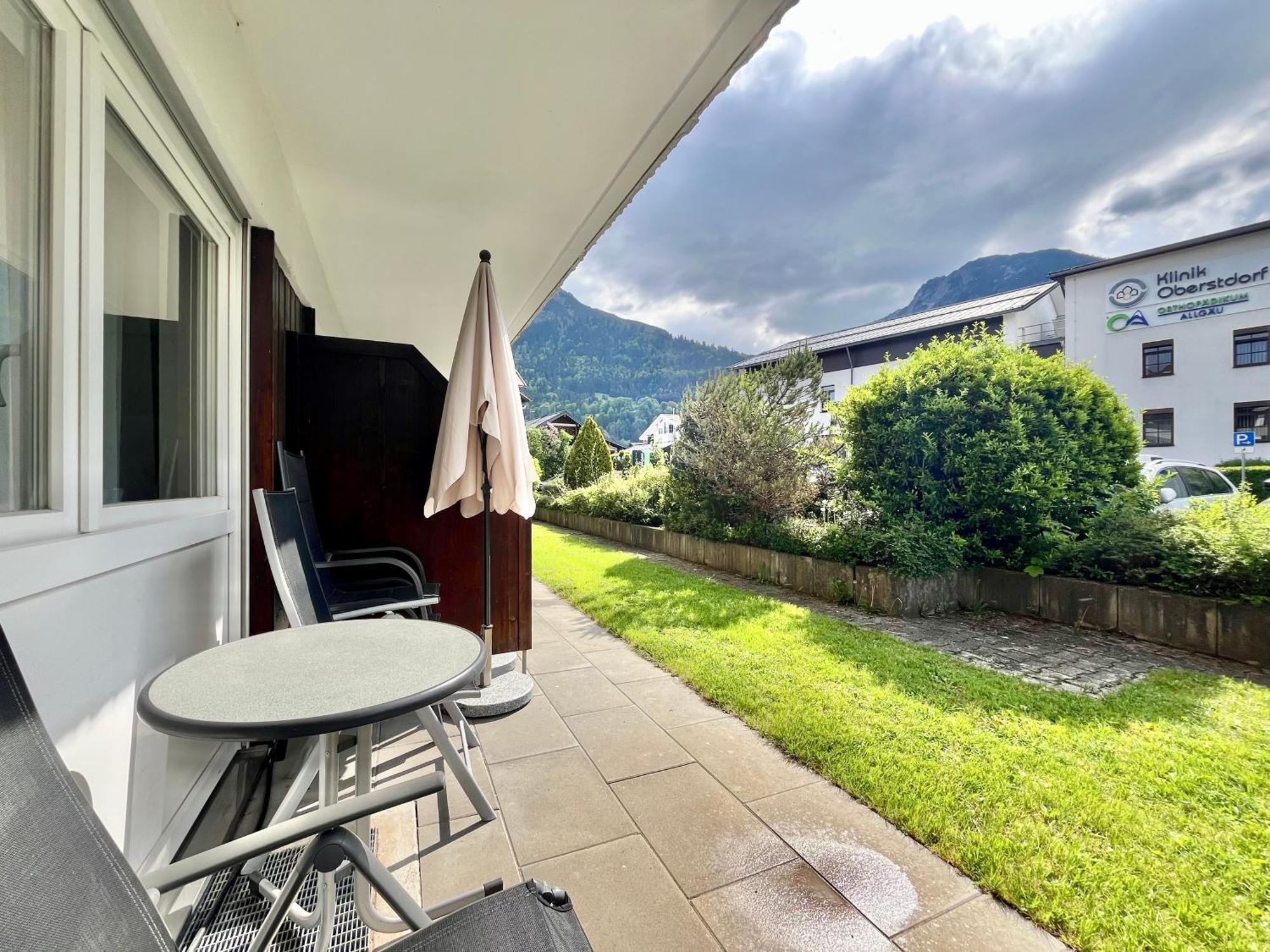 Auszeit A5 Montana Haus Appartement Oberstdorf Buitenkant foto